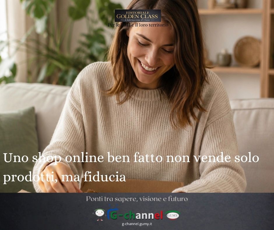 Uno shop online ben fatto non vende solo prodotti, ma fiducia